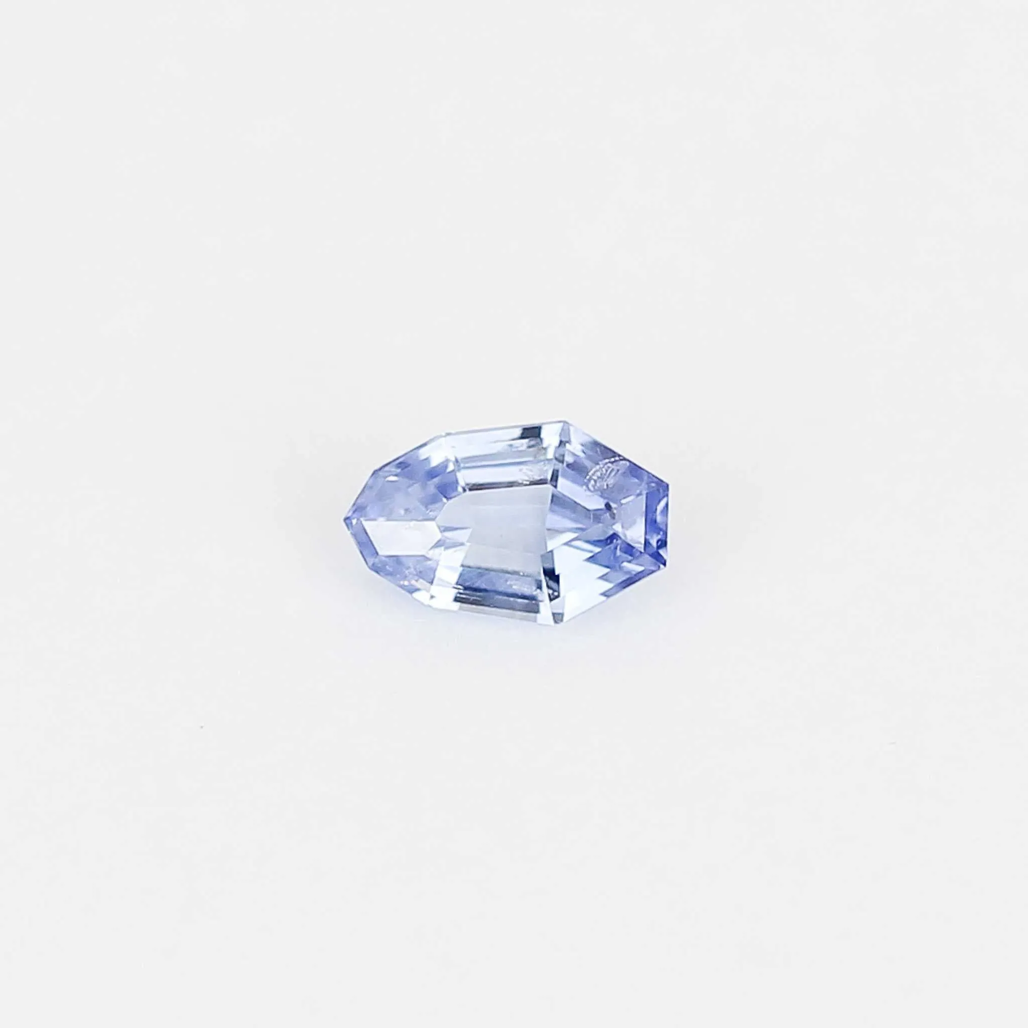 1.04ct Shield Light Blue Sapphire