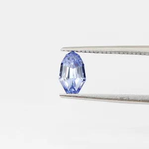 1.04ct Shield Light Blue Sapphire