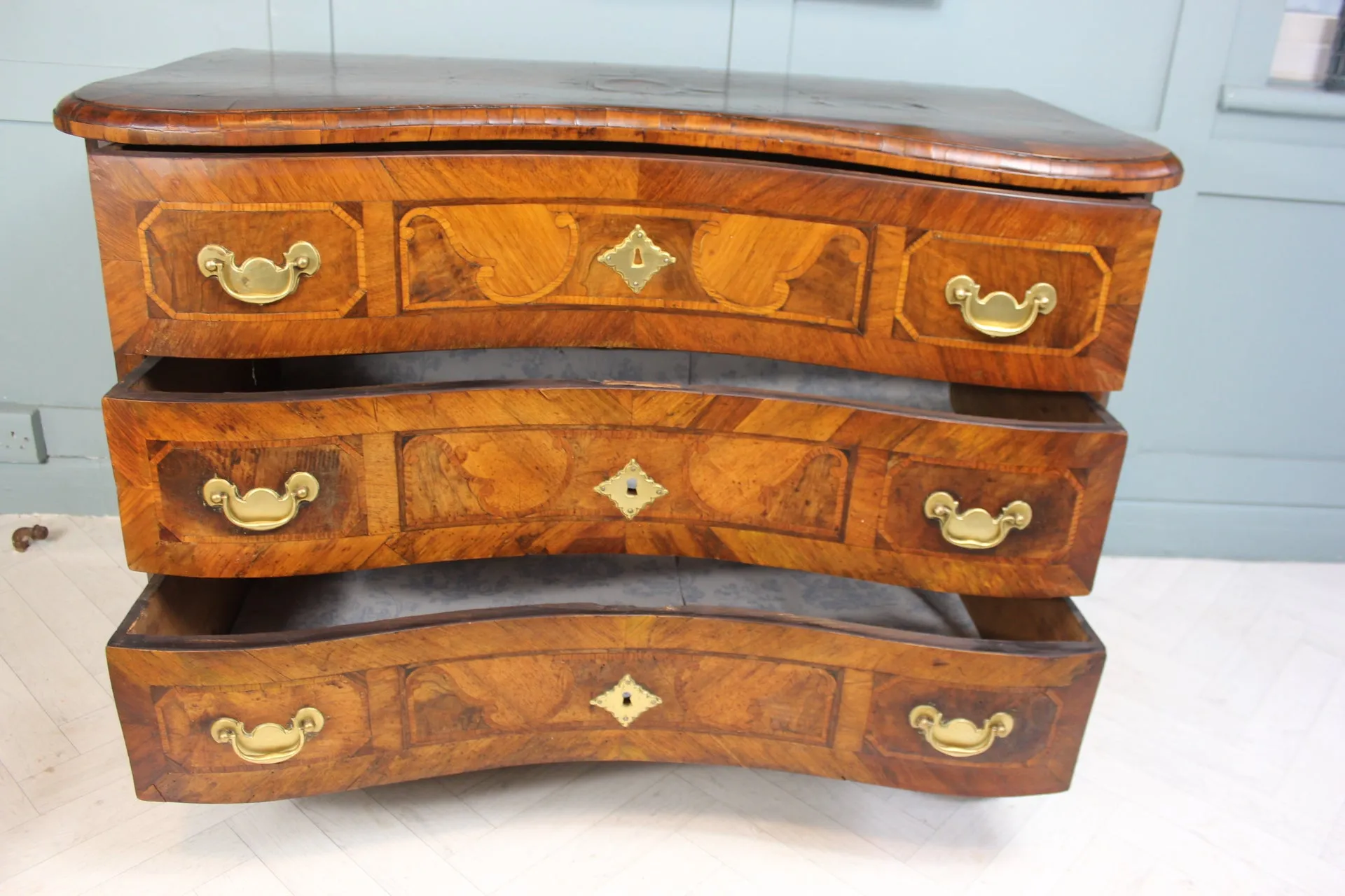 18th Century Austrian Baroque Chest of Drawers