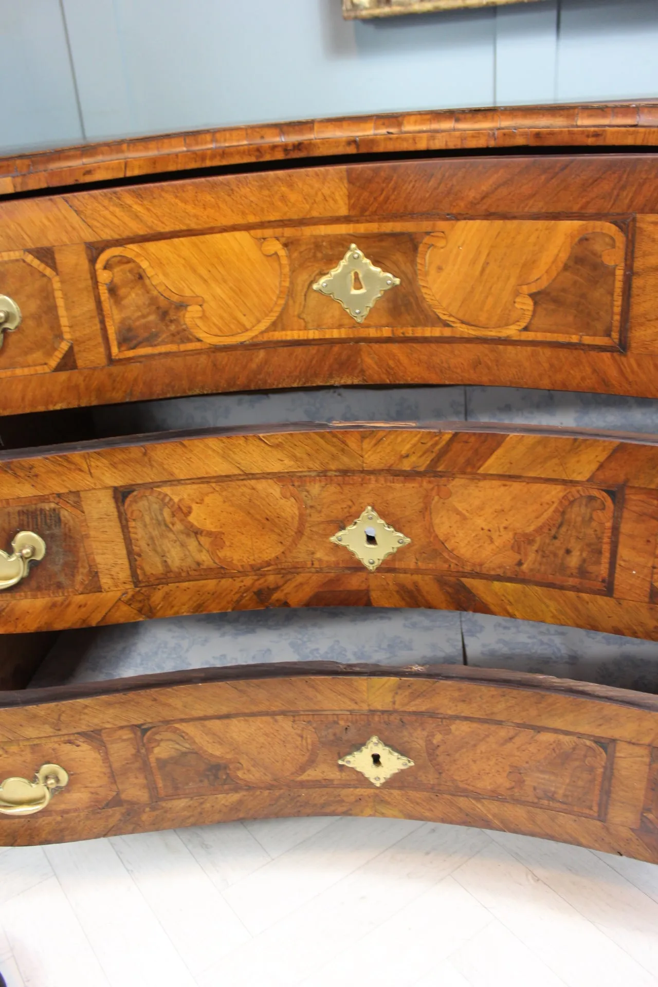 18th Century Austrian Baroque Chest of Drawers