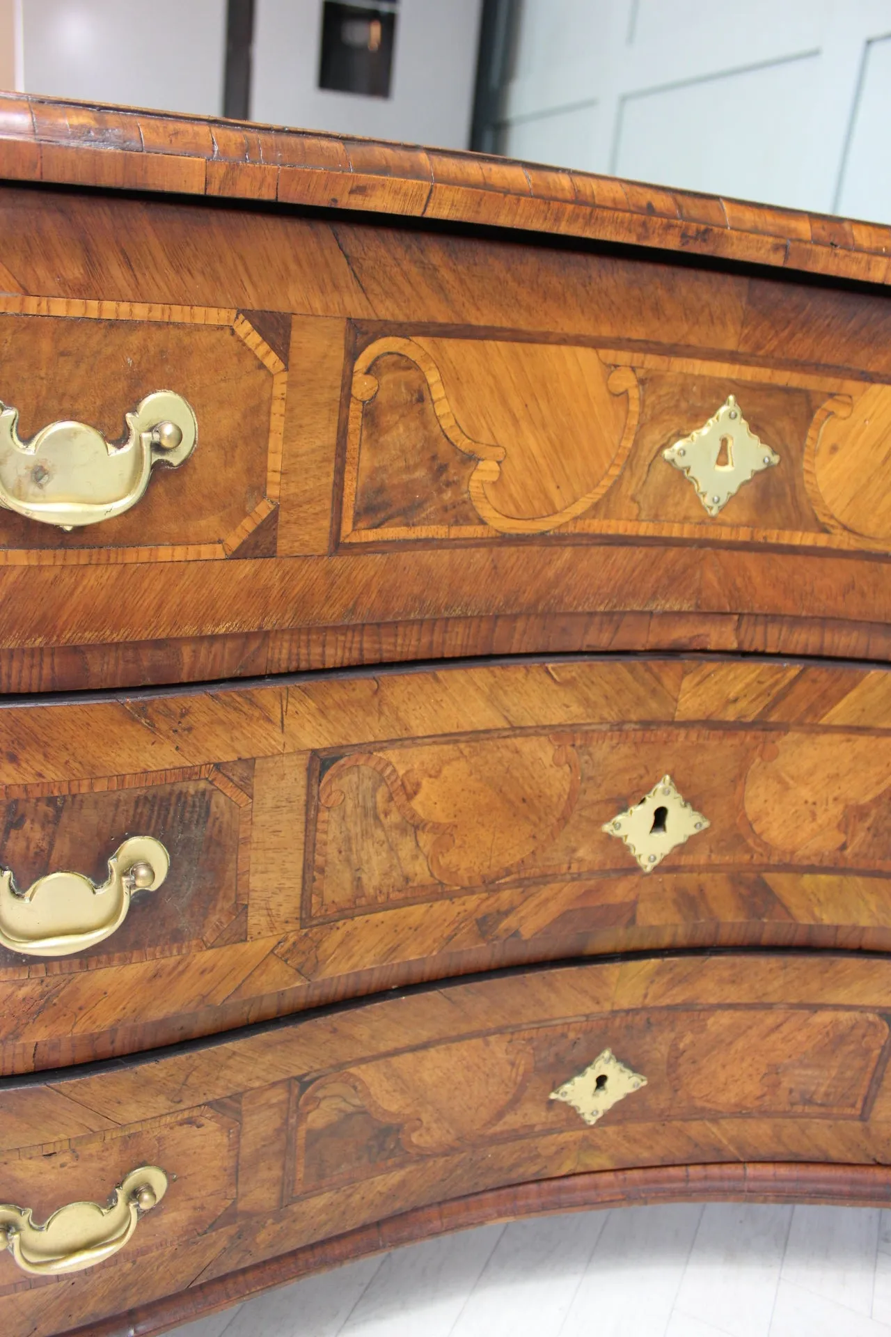 18th Century Austrian Baroque Chest of Drawers