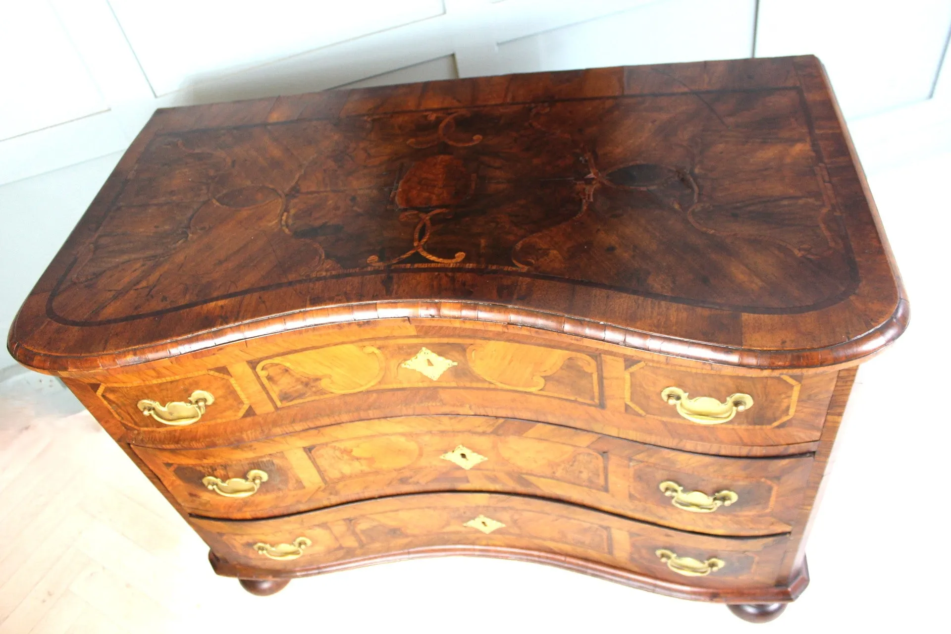 18th Century Austrian Baroque Chest of Drawers