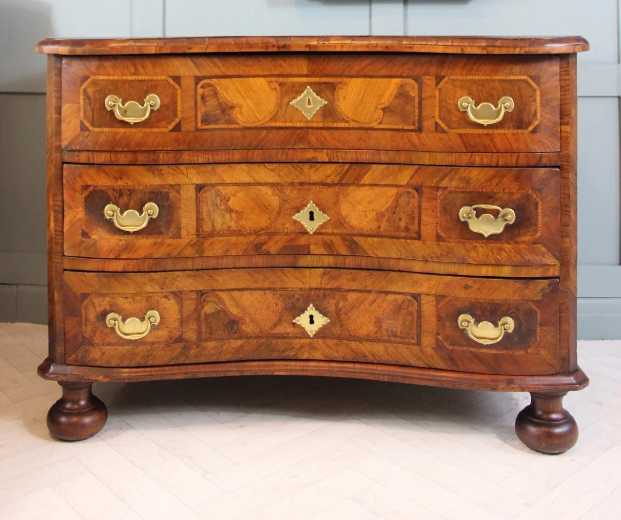 18th Century Austrian Baroque Chest of Drawers