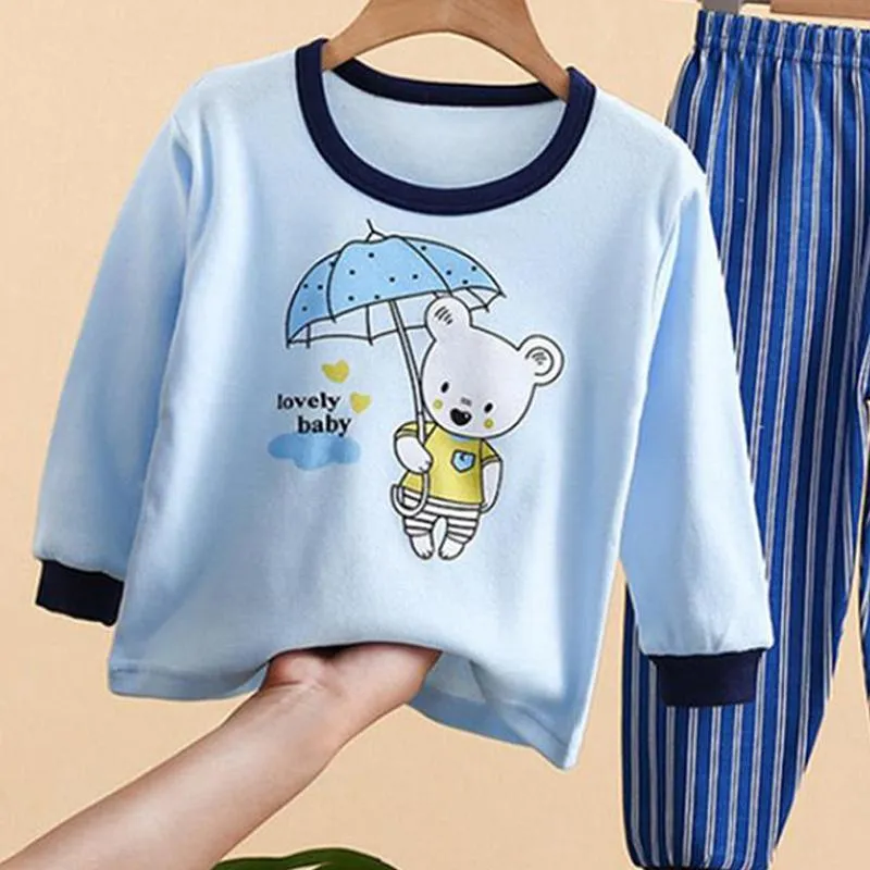 2-piece Pajamas Sets for Toddler Boy Wholesale Children's Clothing