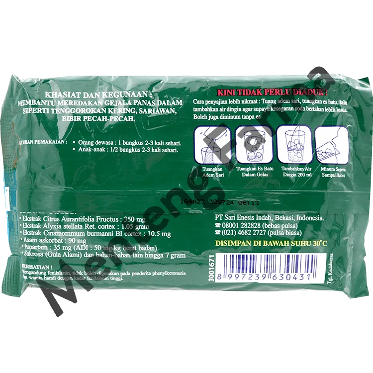 Adem Sari 8 Sachet