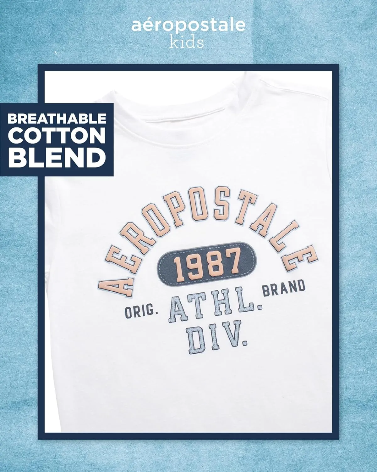 AEROPOSTALE Hoodie and T-Shirt Set - 2 Piece Pullover Hoodie Sweatshirt and Active Graphic Tee - Boys Activewear Tops (8-16)