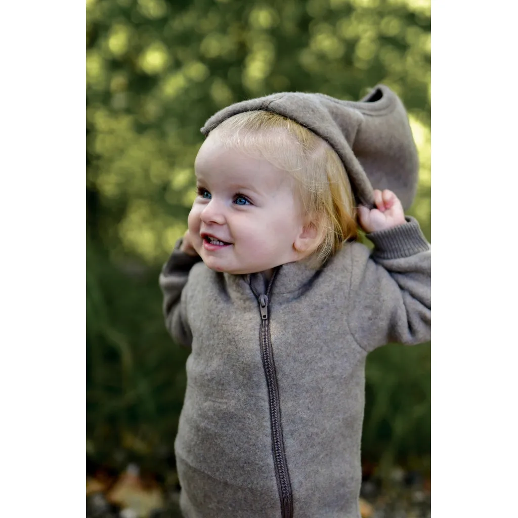 Baby Wool Suit (Rib Cuffs) - Melange Denver
