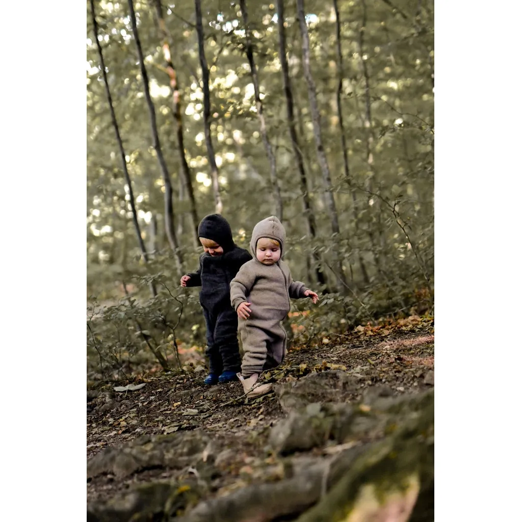 Baby Wool Suit (Rib Cuffs) - Melange Denver