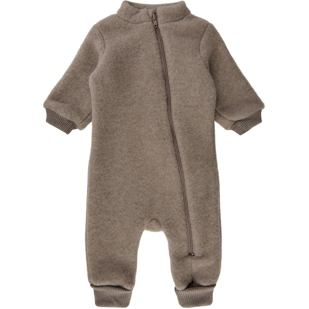 Baby Wool Suit (Rib Cuffs) - Melange Denver