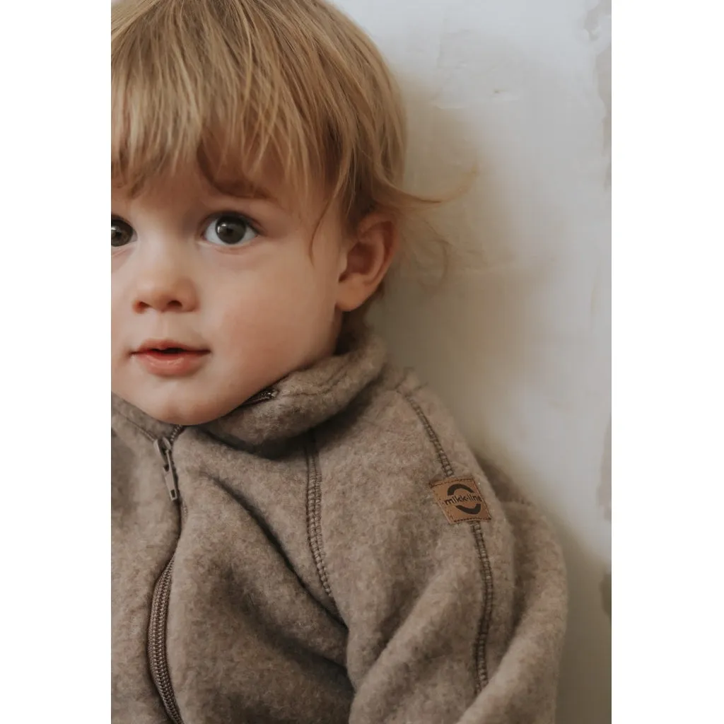 Baby Wool Suit (Rib Cuffs) - Melange Denver