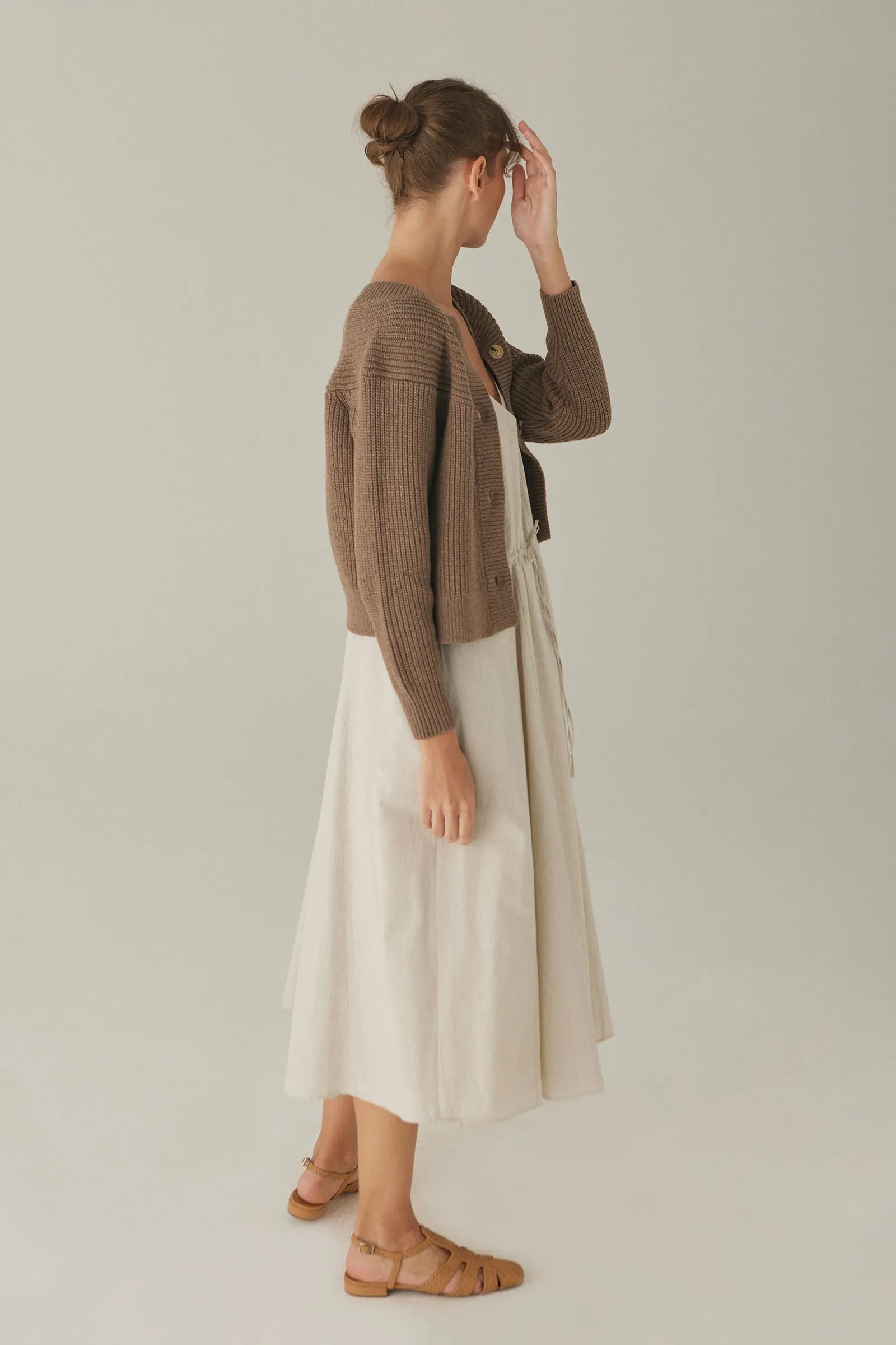 Bistro Dress -- Cotton Linen