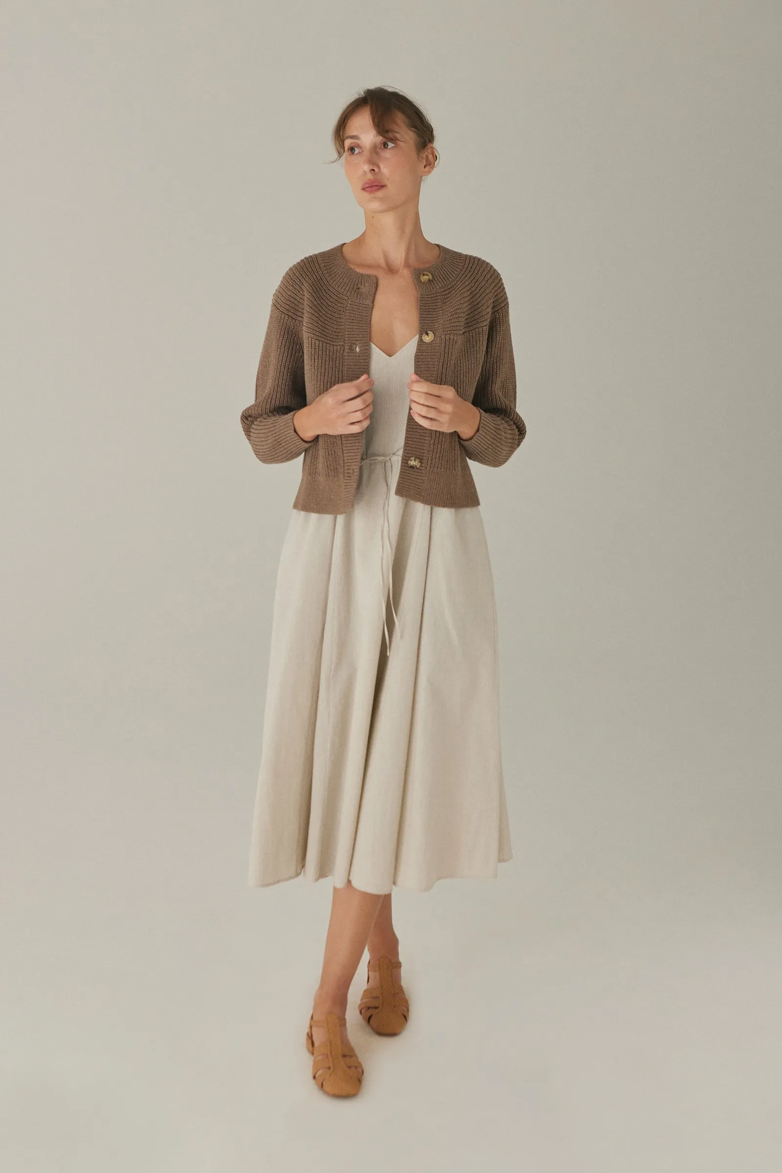 Bistro Dress -- Cotton Linen
