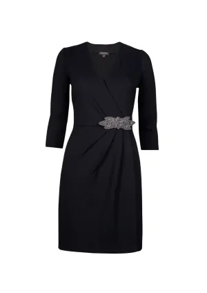 BLACK ALEXANE MINI DRESS