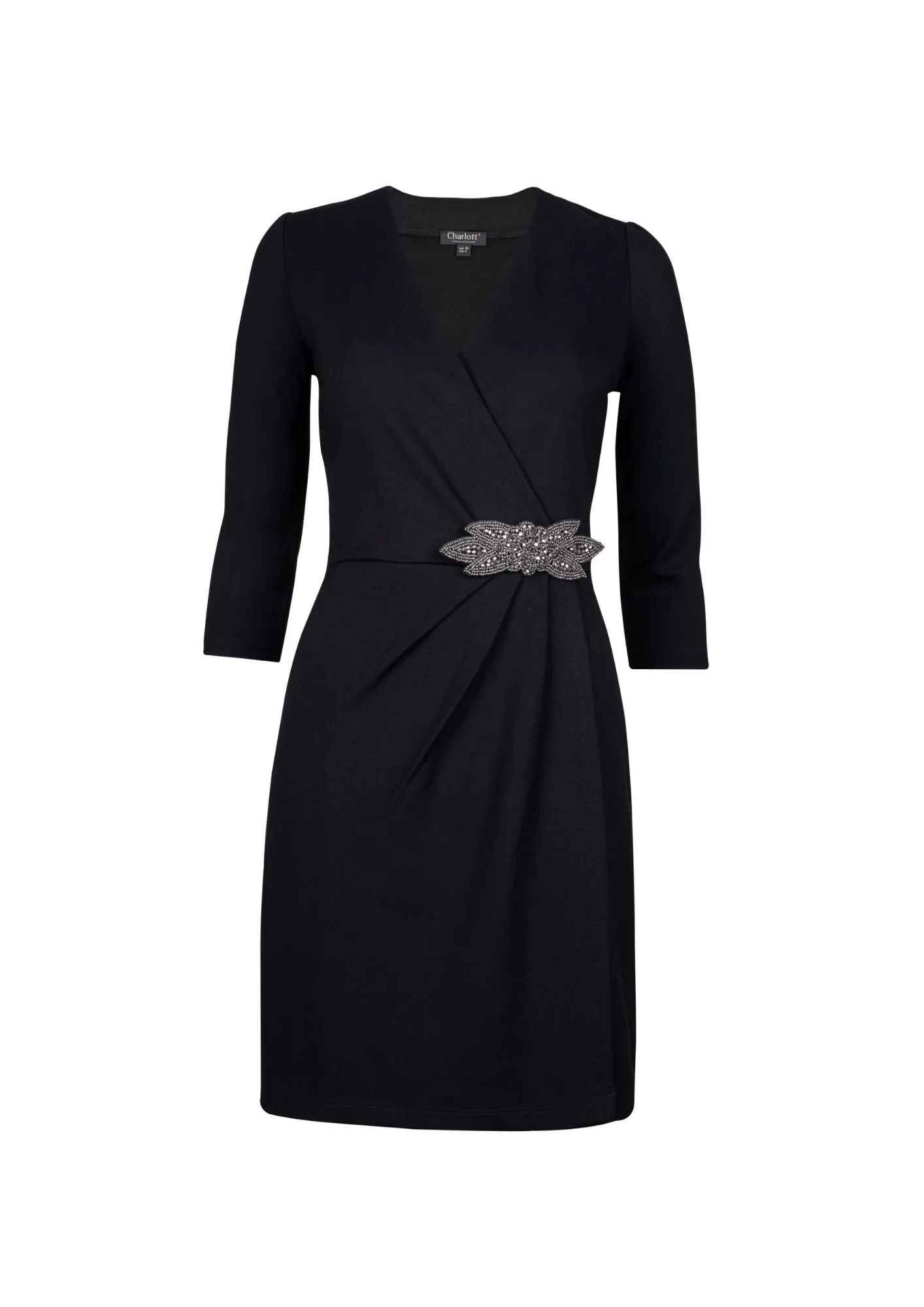 BLACK ALEXANE MINI DRESS