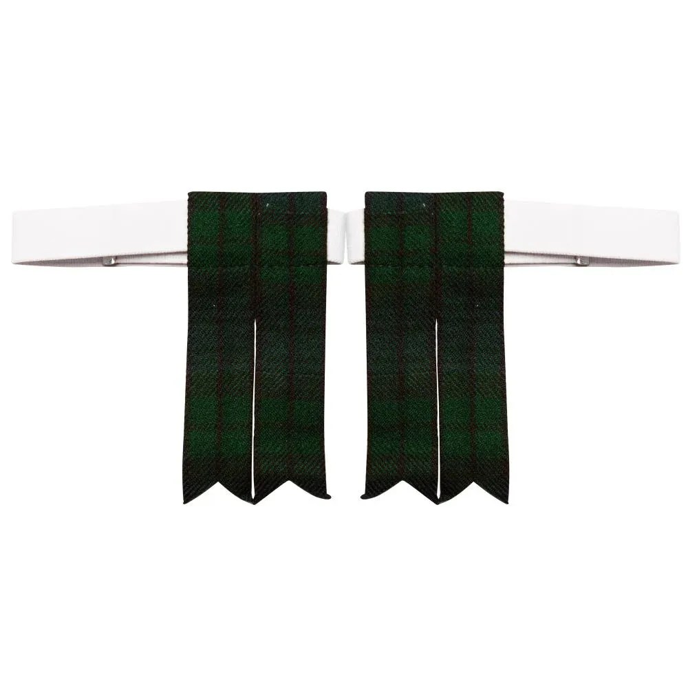 BLACK WATCH-ACRYLIC TARTAN FLASHES