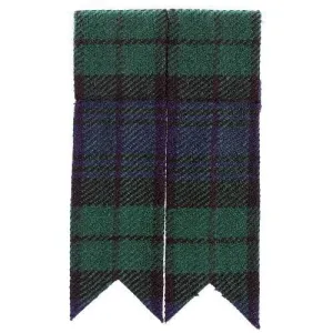 BLACK WATCH-ACRYLIC TARTAN FLASHES