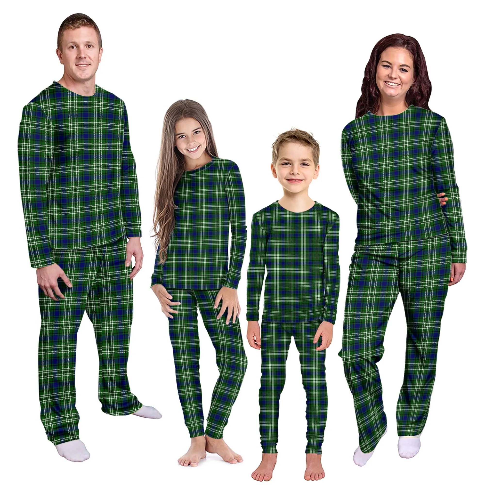 Blackadder Tartan Pajamas Family Set