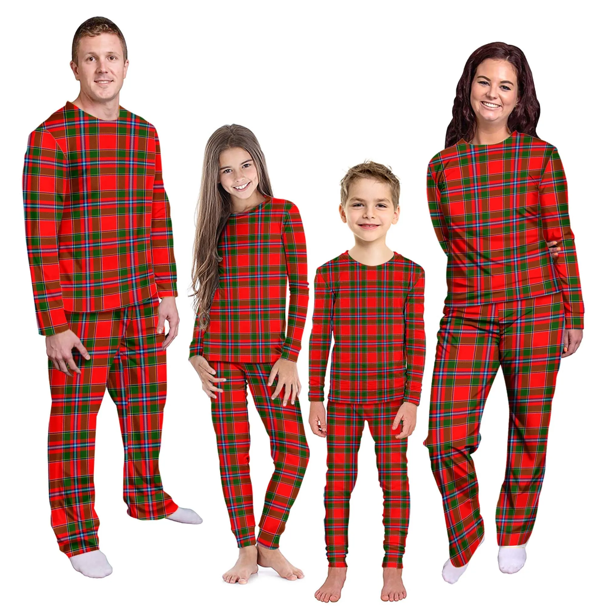 Butter Tartan Pajamas Family Set