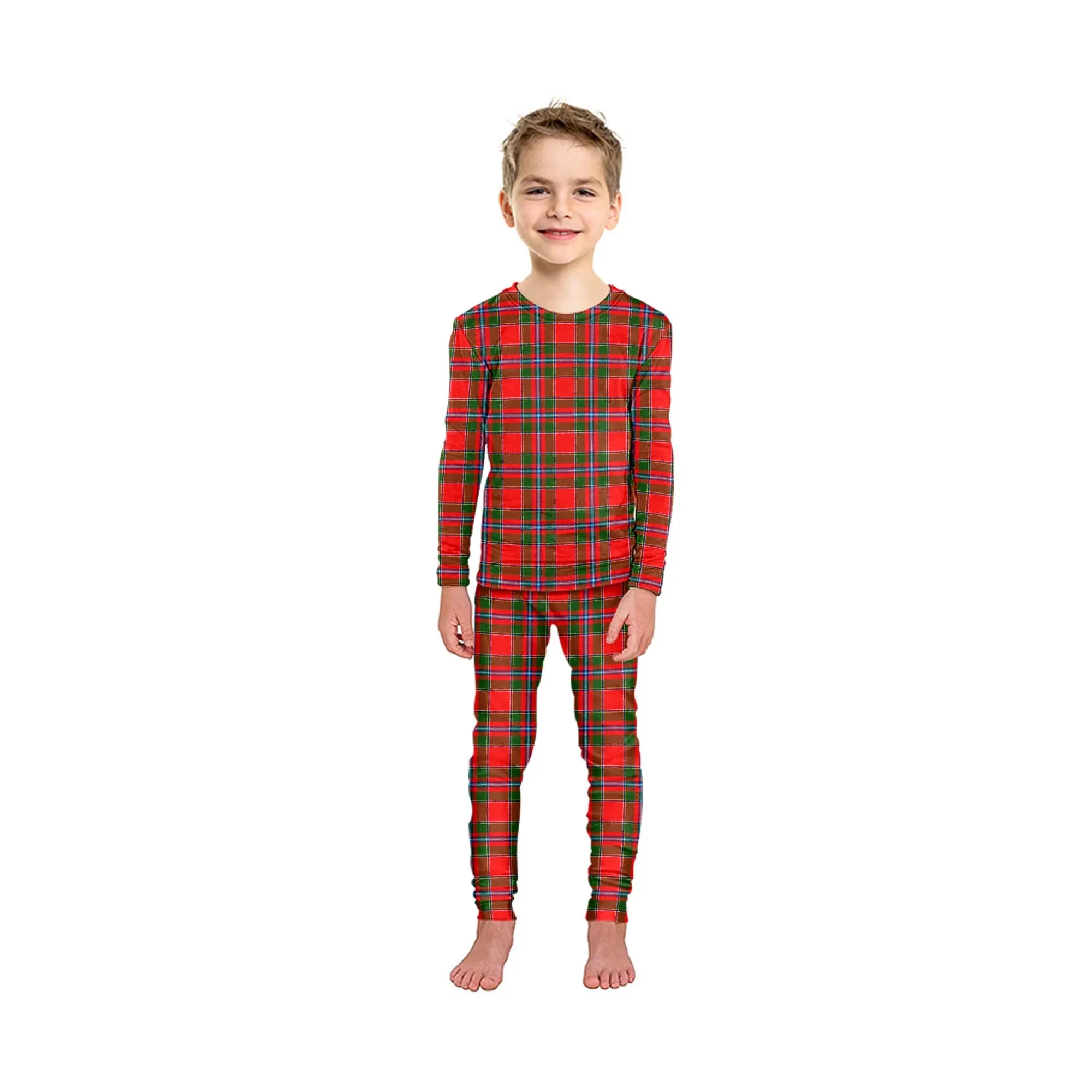Butter Tartan Pajamas Family Set