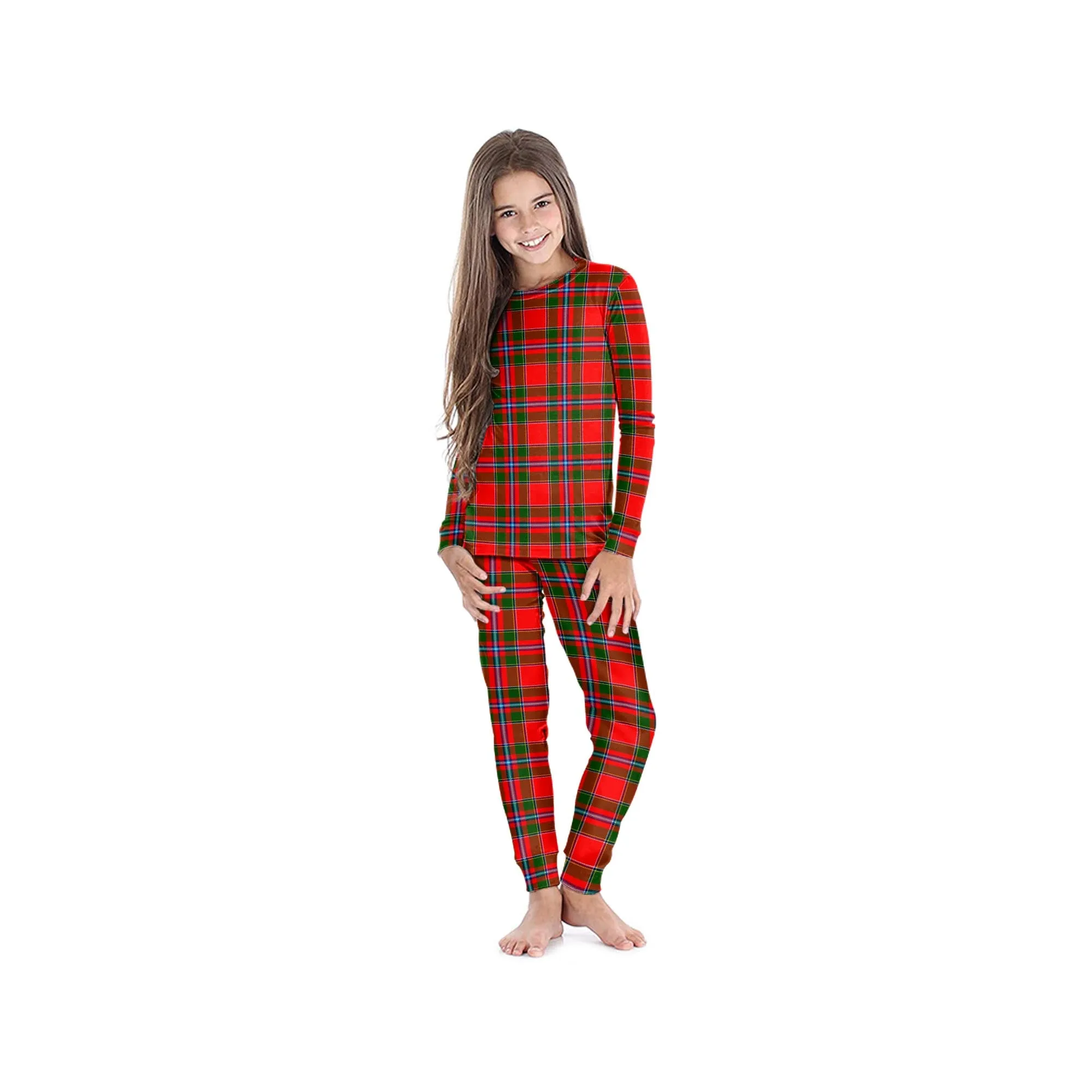 Butter Tartan Pajamas Family Set