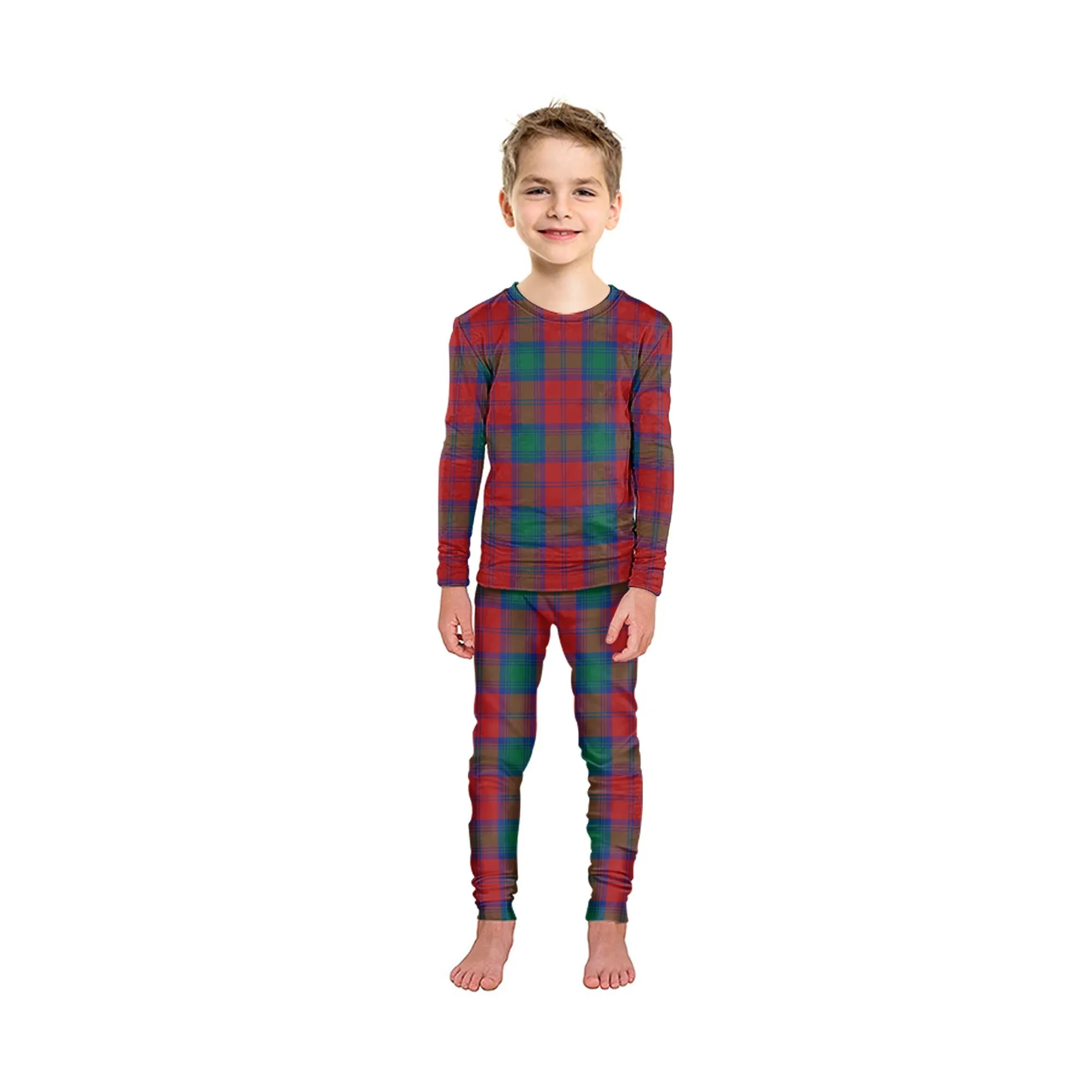 Byres (Byses) Tartan Pajamas Family Set