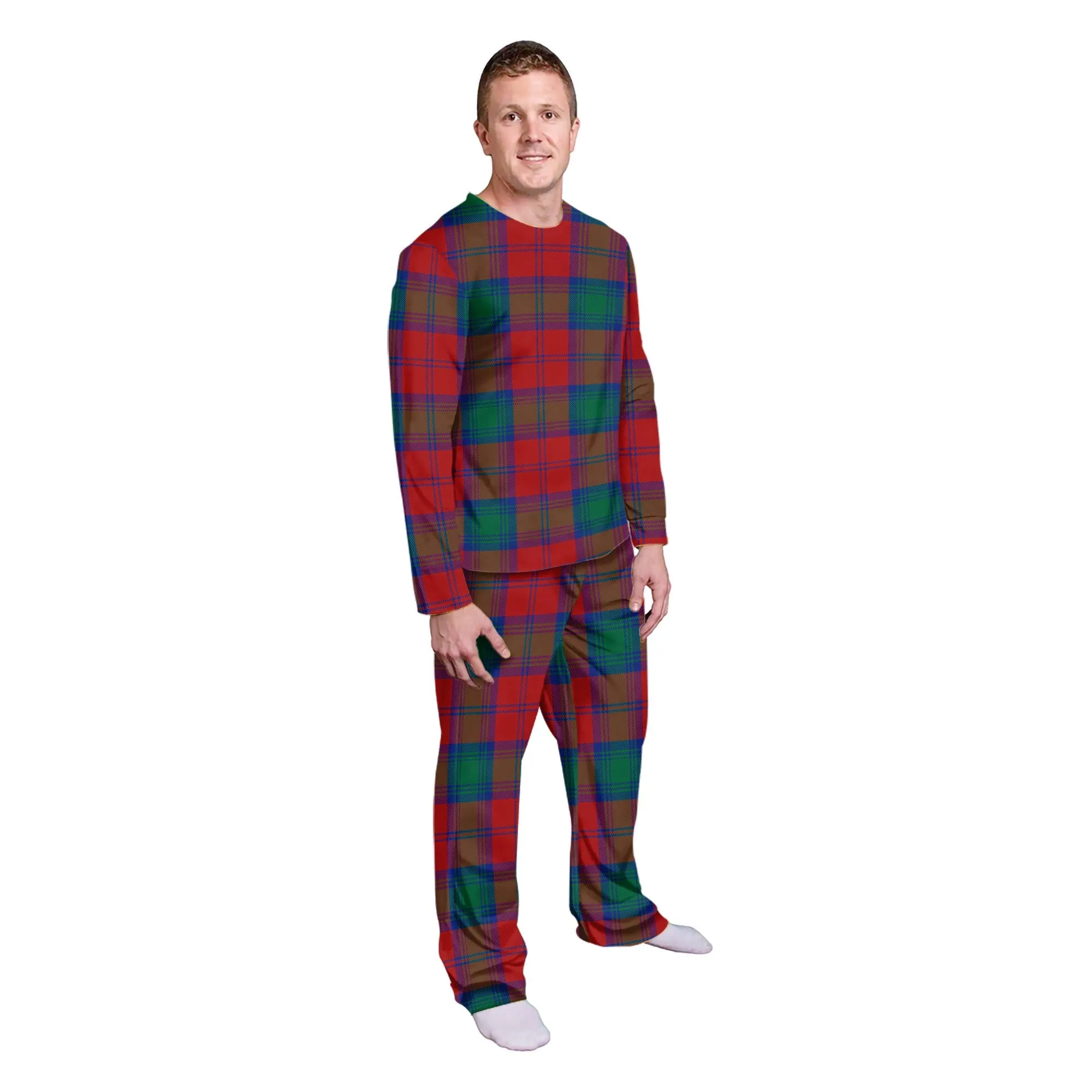 Byres (Byses) Tartan Pajamas Family Set