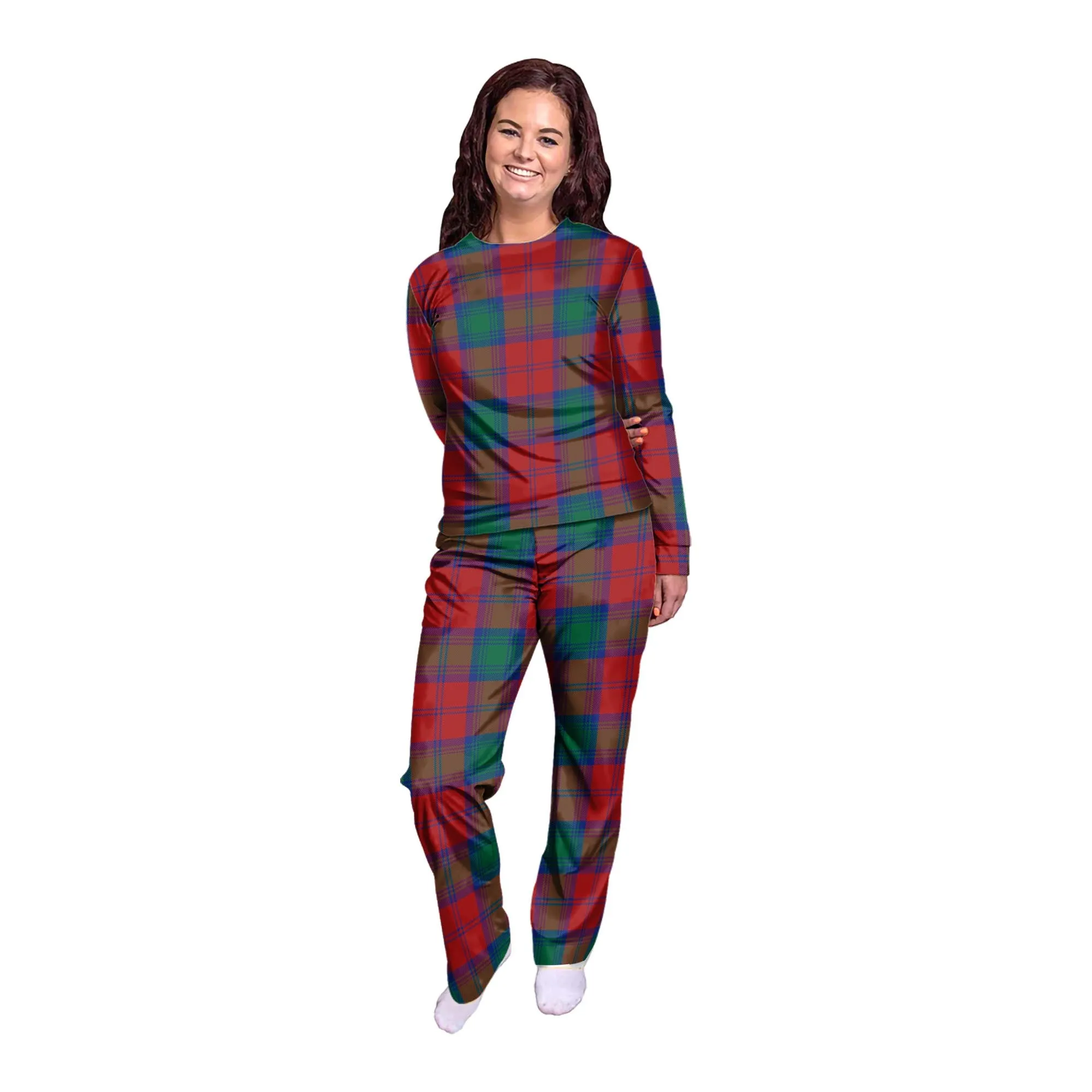Byres (Byses) Tartan Pajamas Family Set