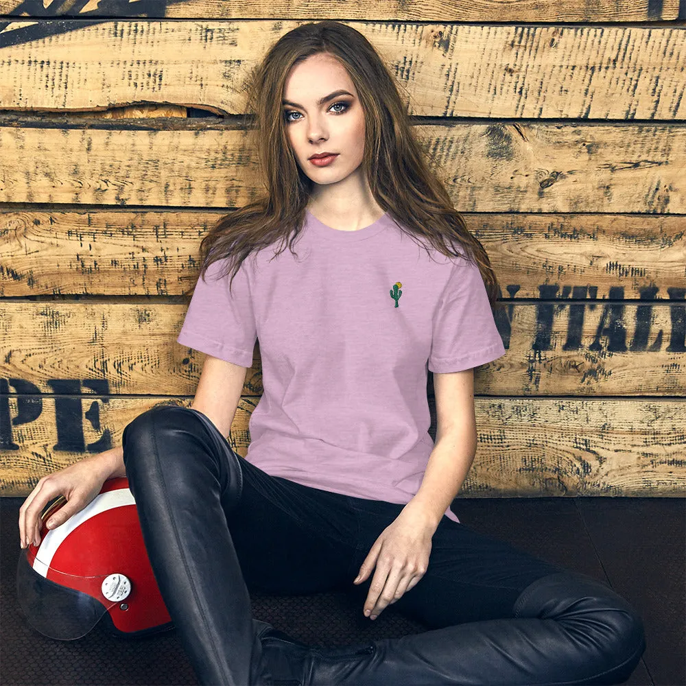 Cactus |  Unisex Embroidered T-Shirt
