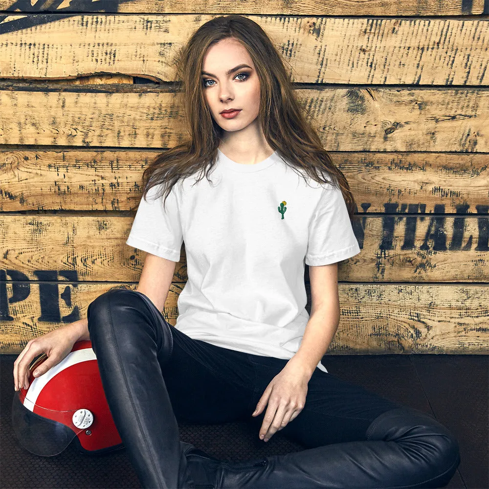 Cactus |  Unisex Embroidered T-Shirt
