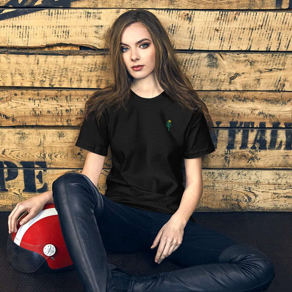 Cactus |  Unisex Embroidered T-Shirt