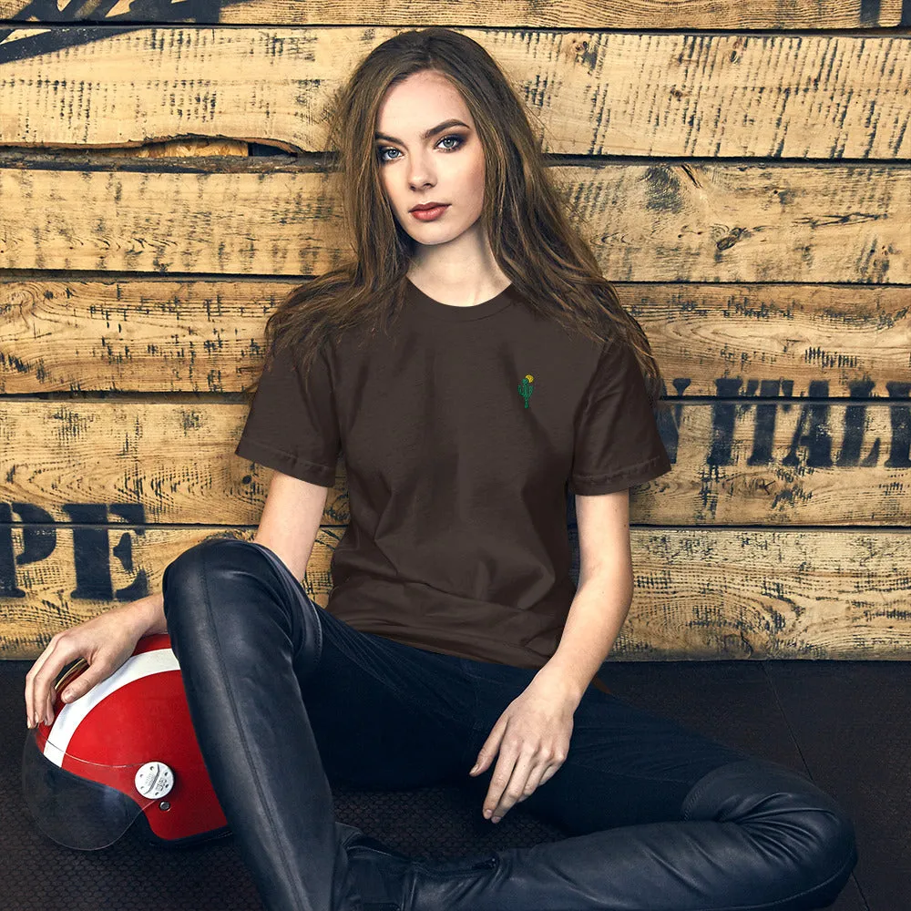 Cactus |  Unisex Embroidered T-Shirt
