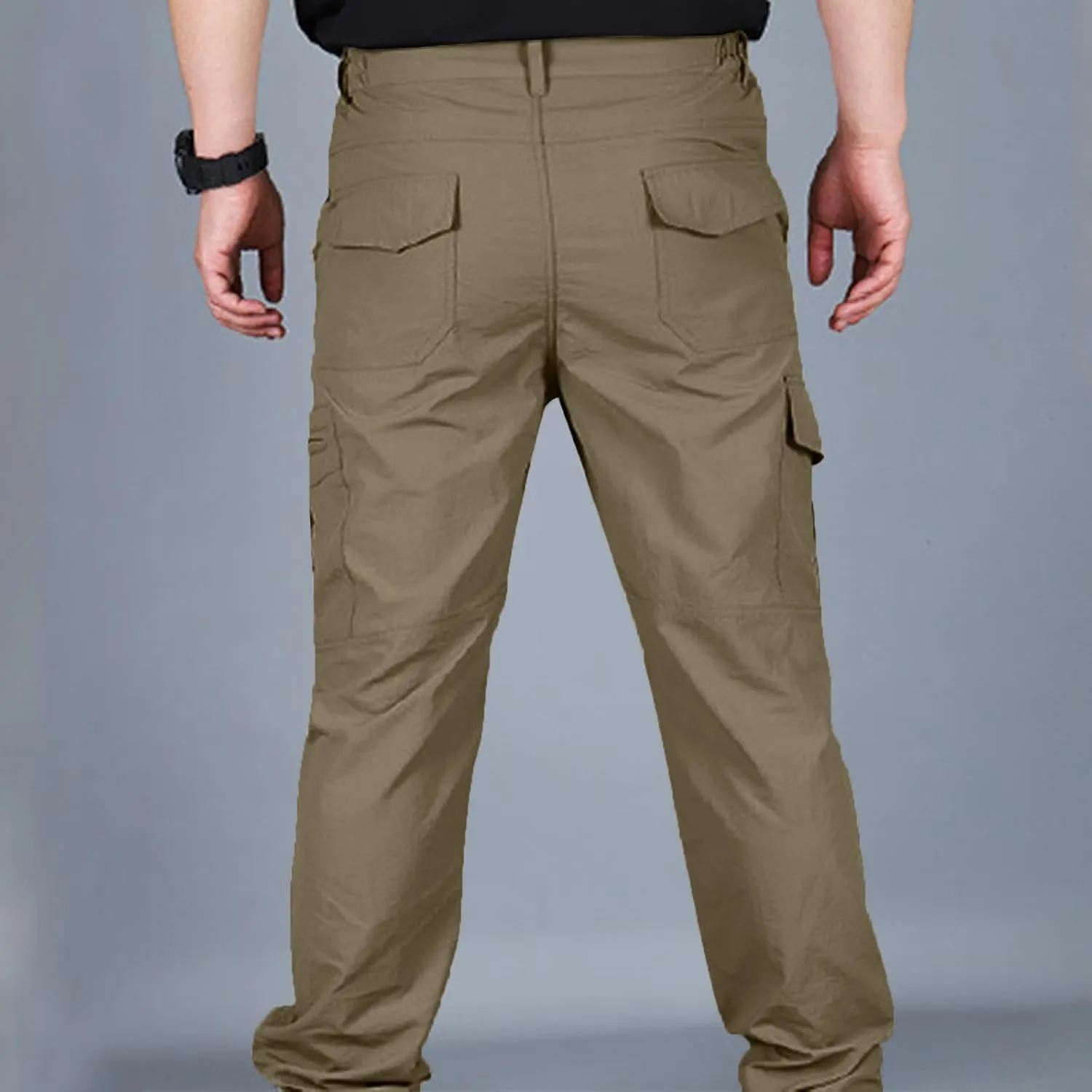 Cargo Pants for Men Slim Fit Water Resistant Breathable Stretchy Lightweight Quick Dry Work Hiking Tactical Pants