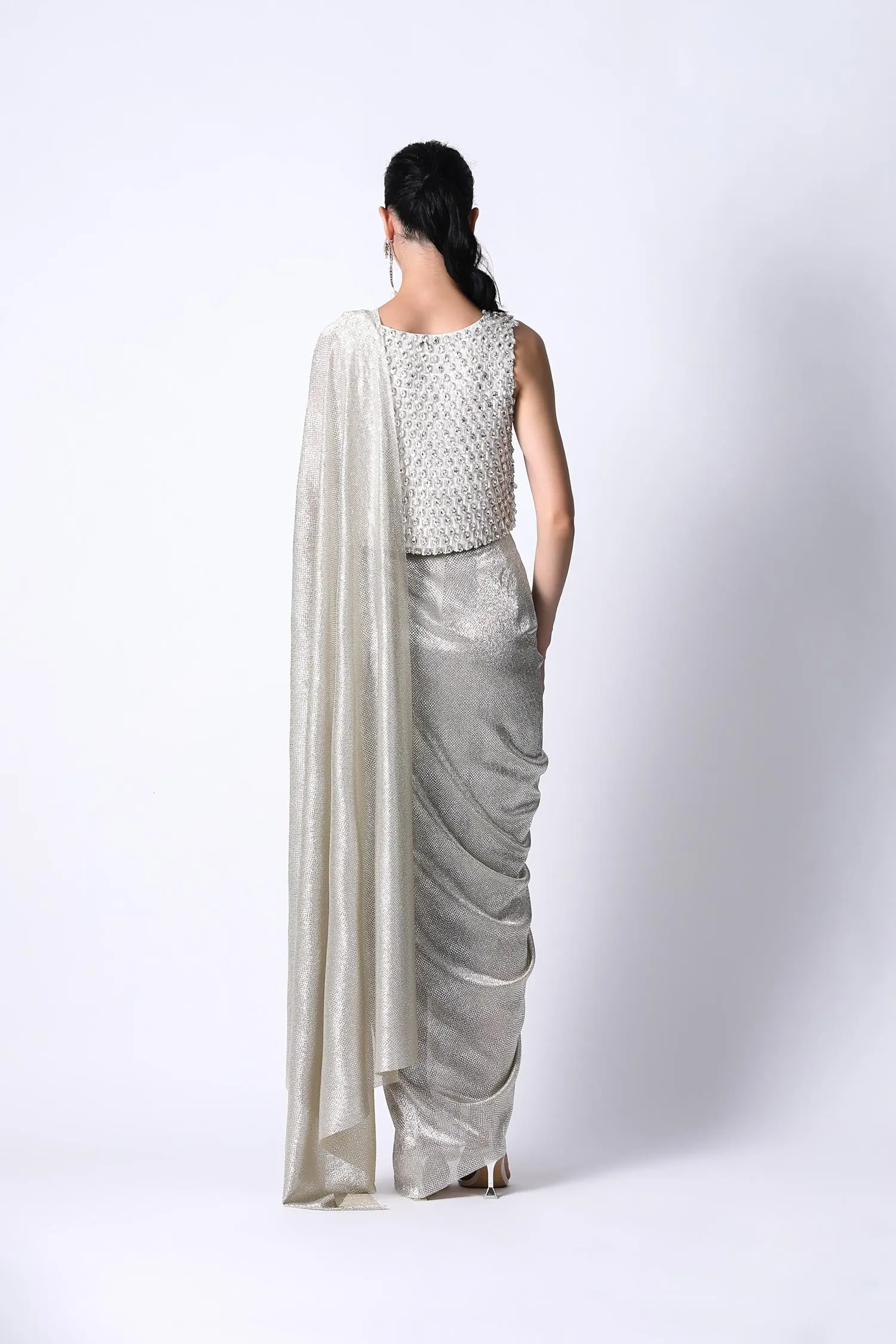 Chandelier Top with Galaxy Sari