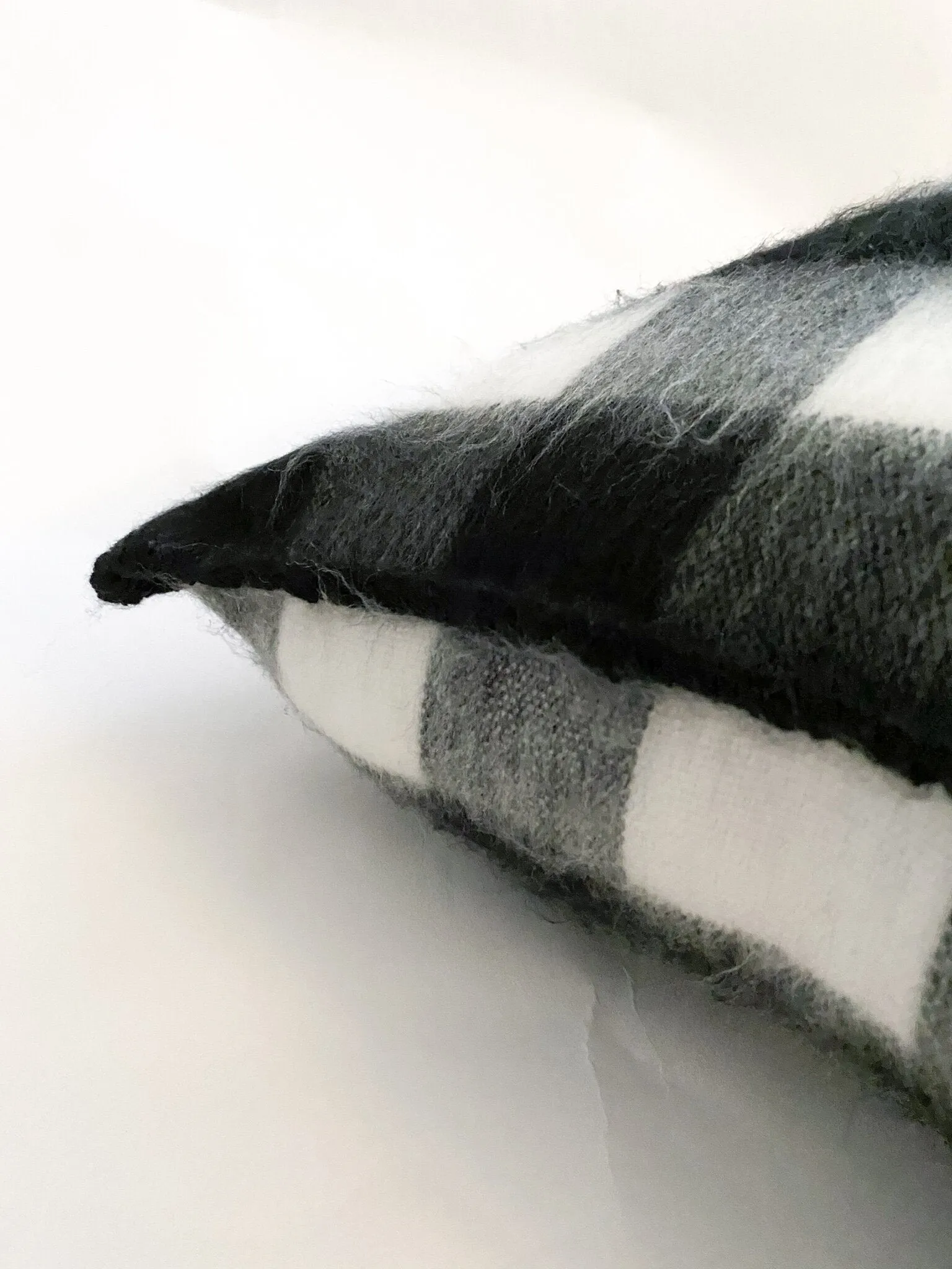 Checker Alpaca Pillow Cover
