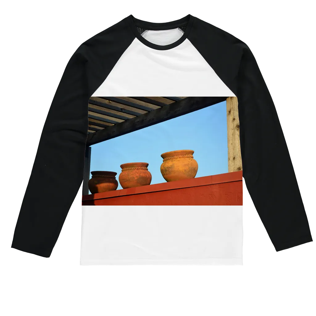 DecorativeVases2 Sublimation Baseball Long Sleeve T-Shirt