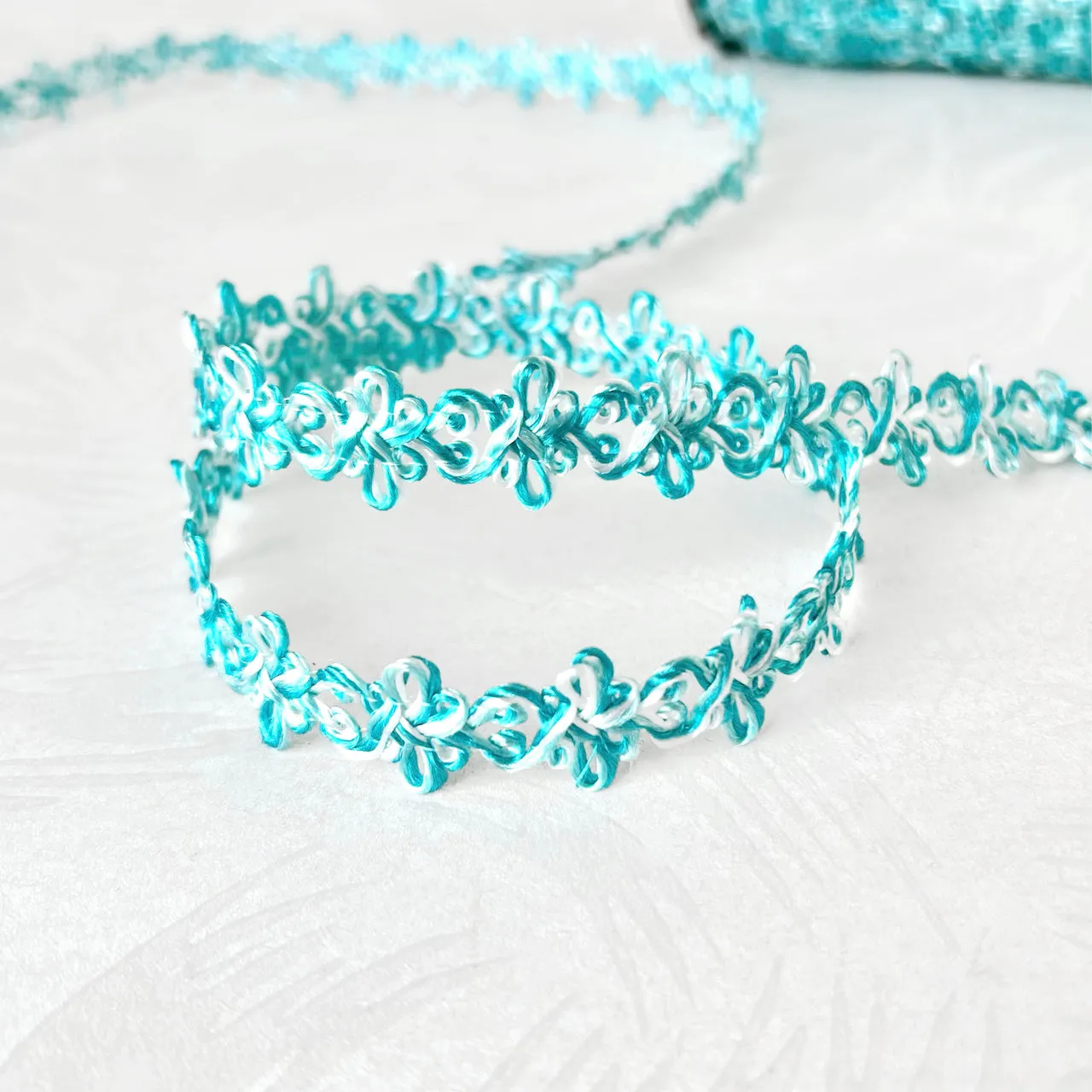 Double Loop Rococo Braid - Multiple Colorways