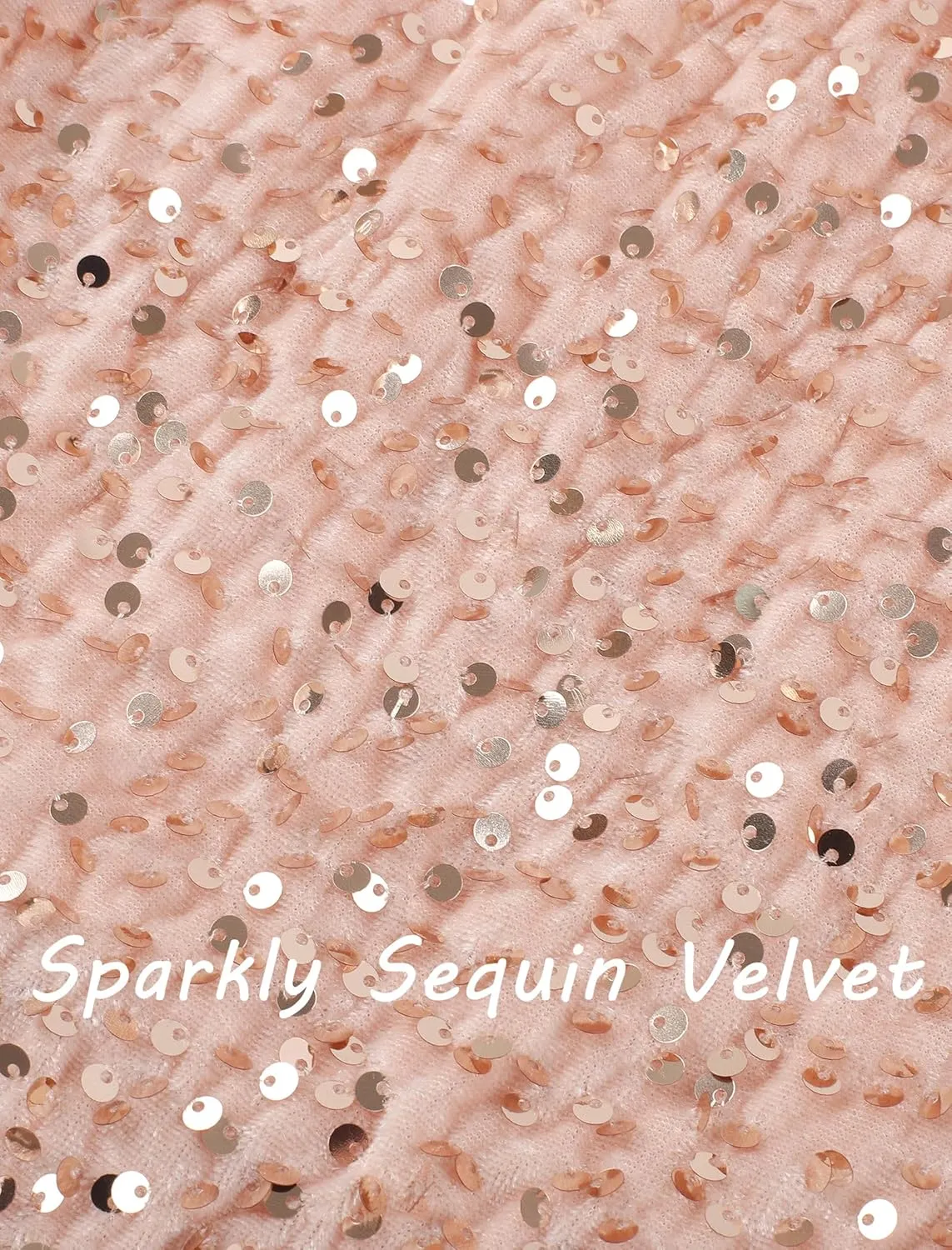 EXARUS Girls Sequin Spaghetti Strap Bodycon Dress Ruched Sparkle Party Teen mini Special Occasion Velvet Splice Furry