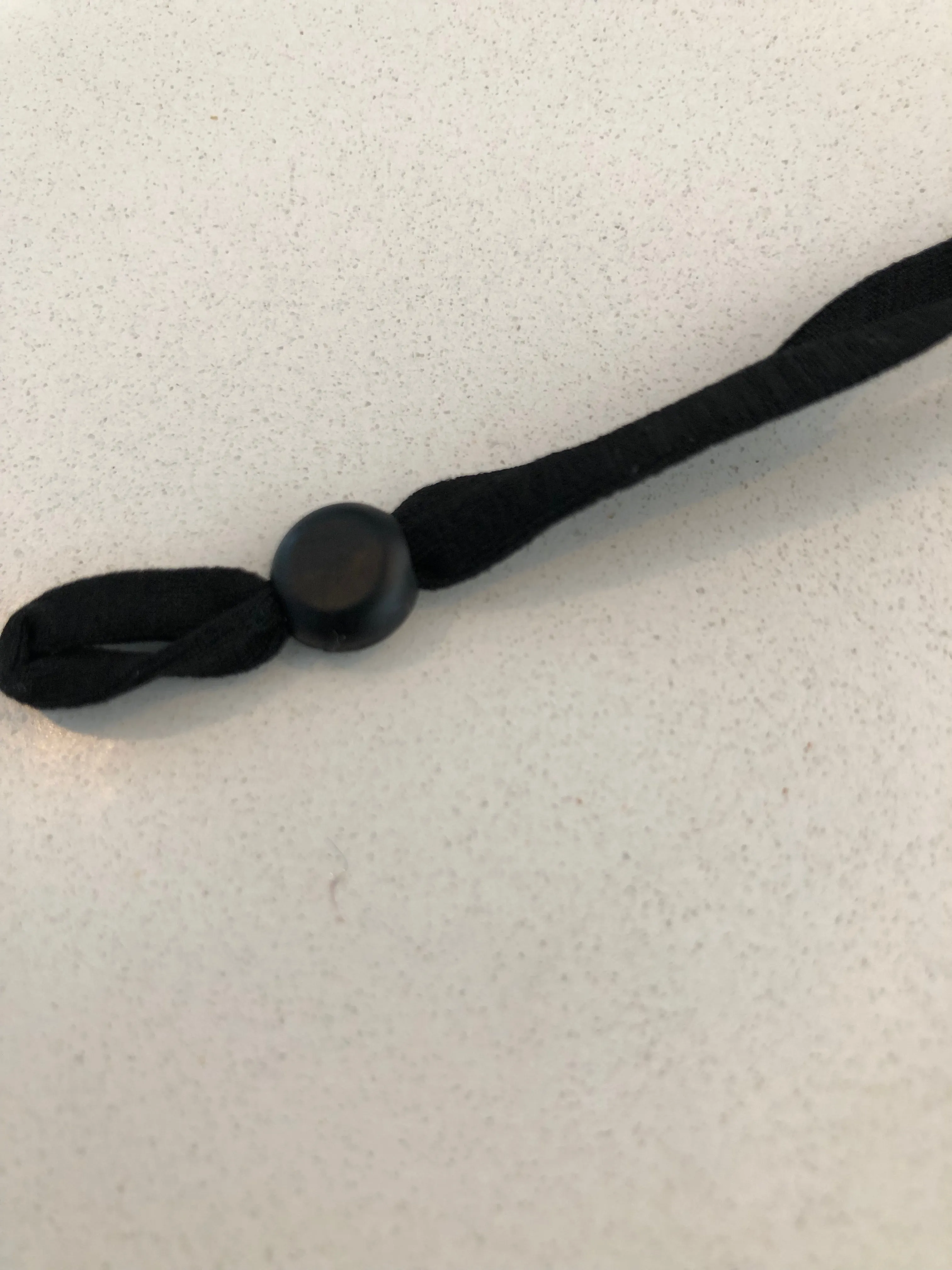 Face Mask - Black Linen Mask