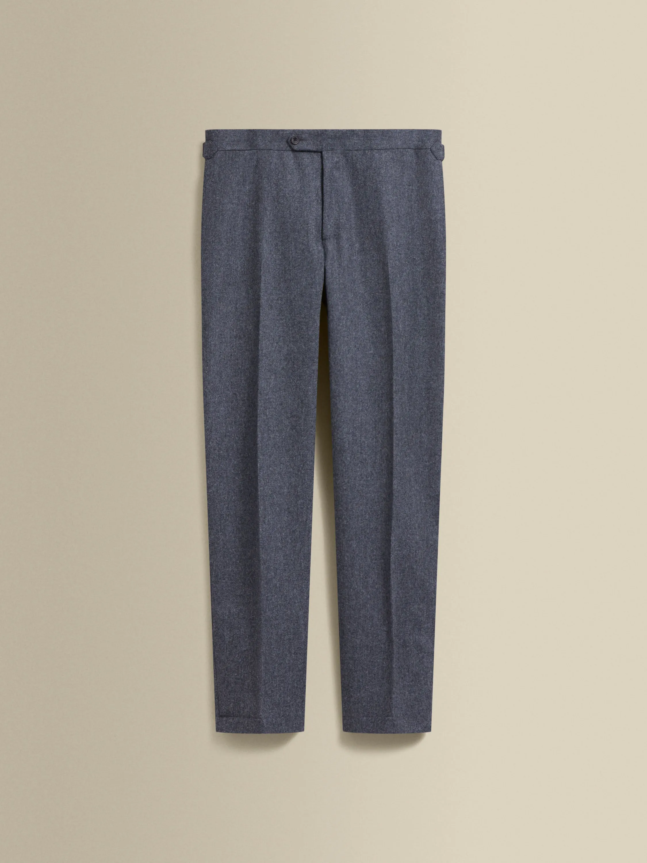 Flannel Single Breasted Wool Suit