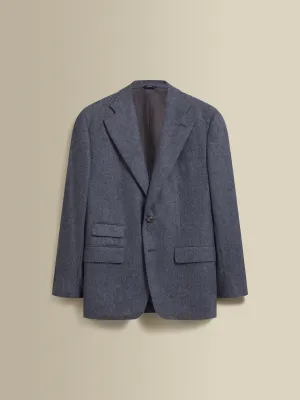 Flannel Single Breasted Wool Suit