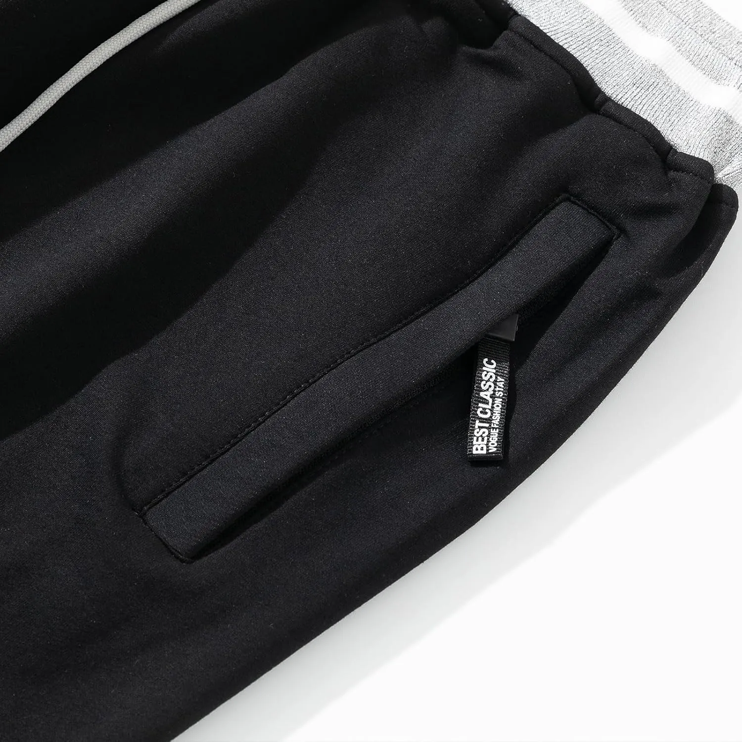 FoxQ Mens Sweatpants with Pockets Sports Joggers Athletic Running Casual Yoga Pants