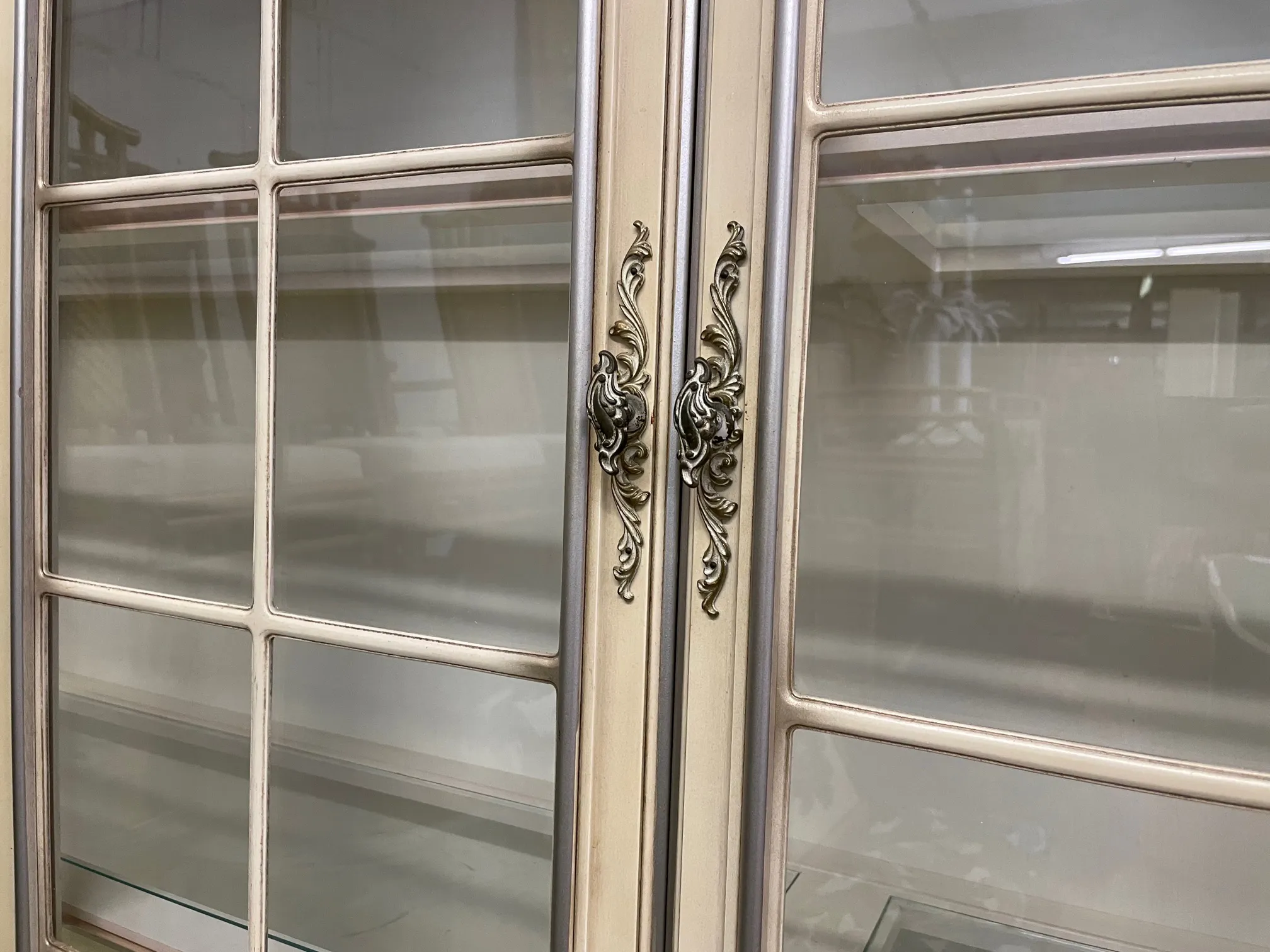 French Rococo Style China Cabinet by Romweber
