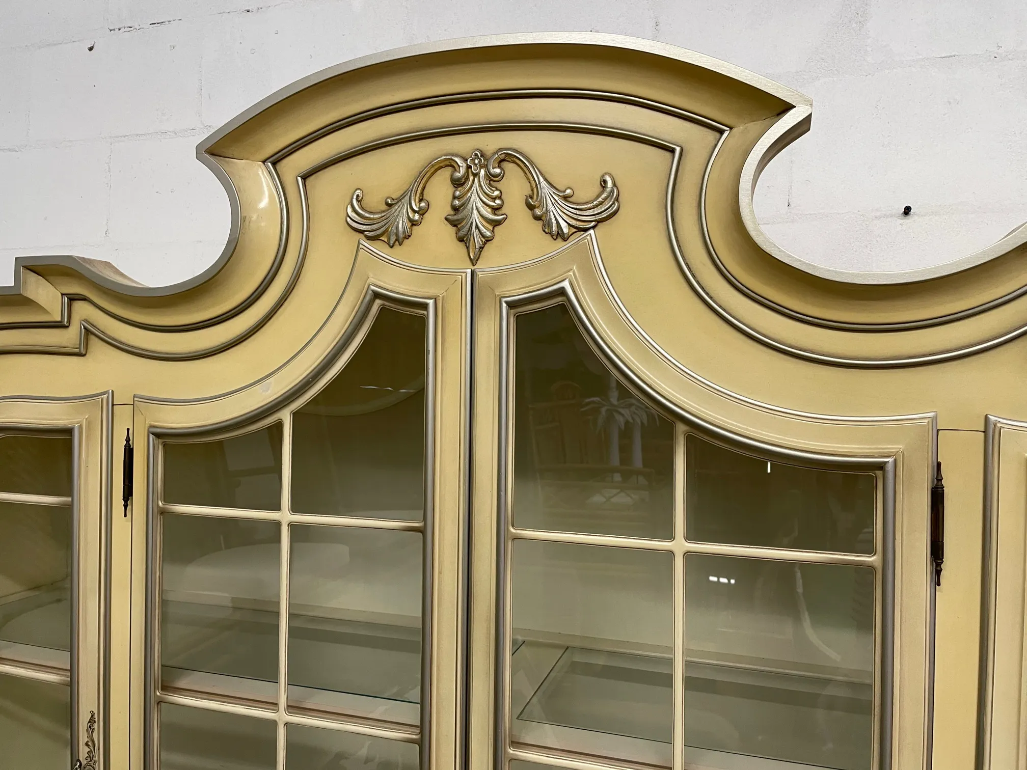 French Rococo Style China Cabinet by Romweber