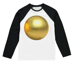 Gold Sublimation Baseball Long Sleeve T-Shirt
