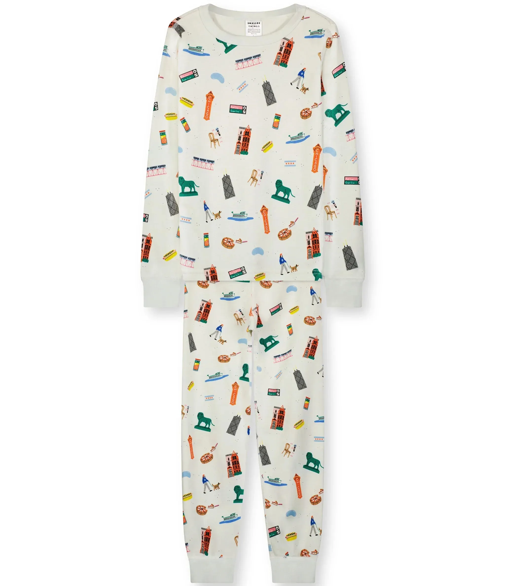 Goodnight Chicago Pajama Set