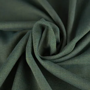 Green Cotton Blend Fabric 5538