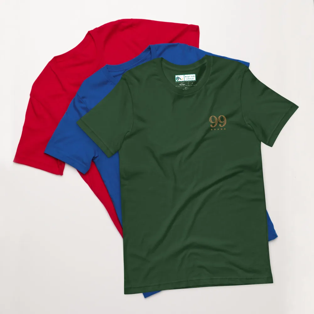 Imperfectly Perfect | Embroidered Short-Sleeve Unisex T-Shirt