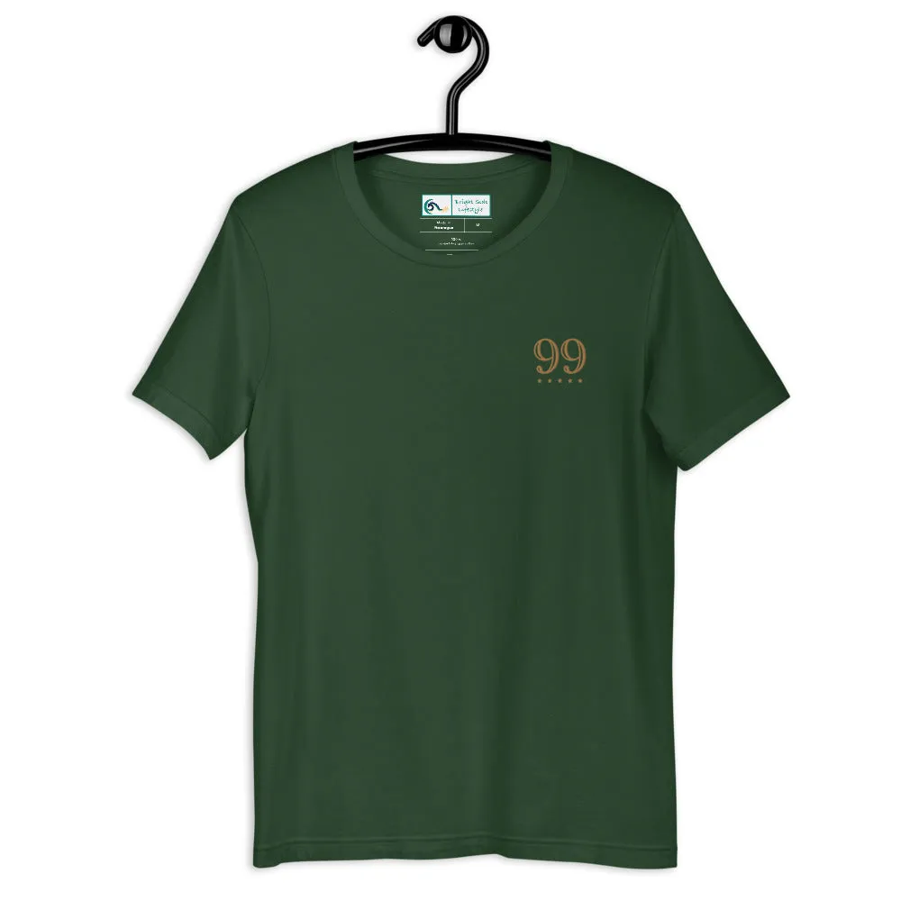 Imperfectly Perfect | Embroidered Short-Sleeve Unisex T-Shirt