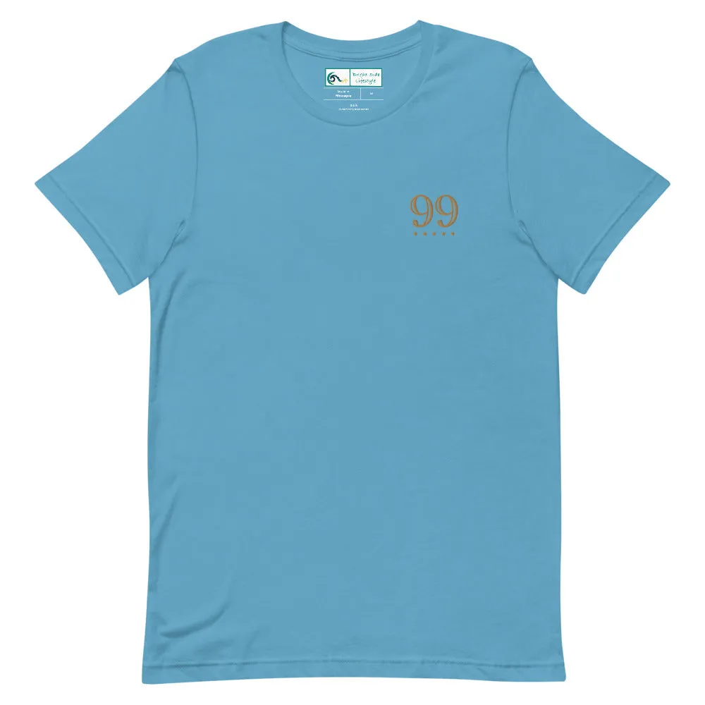 Imperfectly Perfect | Embroidered Short-Sleeve Unisex T-Shirt