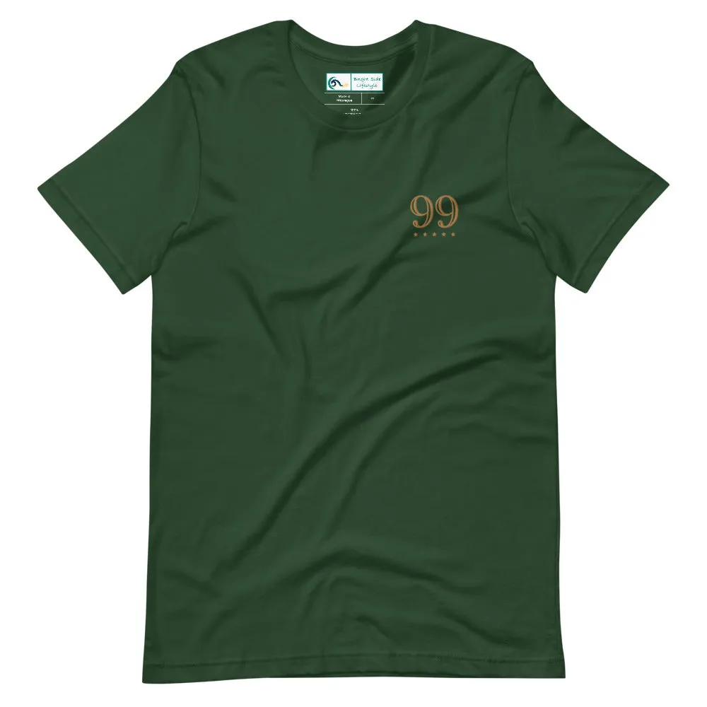 Imperfectly Perfect | Embroidered Short-Sleeve Unisex T-Shirt